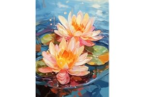 YUCCAORCHID Peinture Numero Adulte,Acryliques Peinture par Numéros pour Adultes Débutants Enfants Peinture a Numero Adulte Peinture avec 3 Pinceaux Sans cadre 40×50 cm