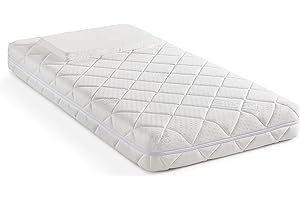 Mentor - Baby Materasso WaterFoam MED 64x124 Morfeo MED Baby Plus EVO H12 DISP. MEDICO DETRAIBILE - Sfoderabile e Lavabile - Guancialino Traspirante in OMAGGIO