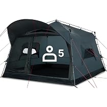 Qeedo Quick Villa 5 und Quick Motor Groundsheet, Zeltunterlage, Schutz vor Nässe Sport & Freizeit
