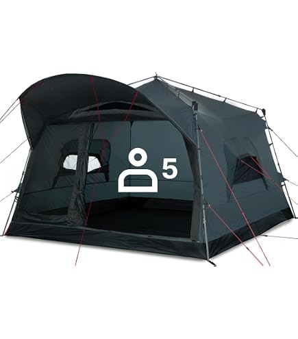 milano 4 zelt BERGER Folding Tent | Tent Residence Tent with Standing Height | Freestanding, Waterproof | Quick Assembly Family Tent for 4 People Size:Unisex XX-Large ARTIFICER'S GOGGLES (5e) - master_id::VP7ZML
