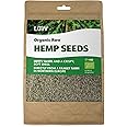 LOOV Organic Raw Whole Hemp Seeds, 1kg, Not Heat-Treated, All Nutrients Preserved, Delicious Nutty Flavour, Organically Grown in a Nordic Climate, Good Source of Plant-Based Protein and Fibre