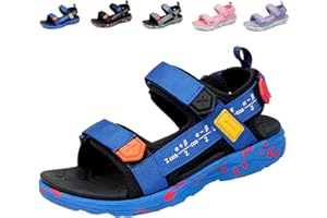 Fadezar Boys Girls Sandals for Kids Sports Outdoor Sandals with Adjustable Strap Open Toe Summer Footwear