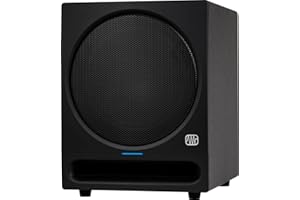 PreSonus Eris Pro Sub 10 – 10-Zoll-Aktiv-Studio-Subwoofer mit Frontabstrahlung, inklusive Fußschalter