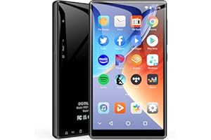 SWOFY 80GB MP3 Player with Bluetooth and WiFi, 4.7-inch Full Touch Screen MP3 & MP4 Player, Supports Spotify, Pandra, Android Streaming MP3 Player with Audible, Kids MP3 Player