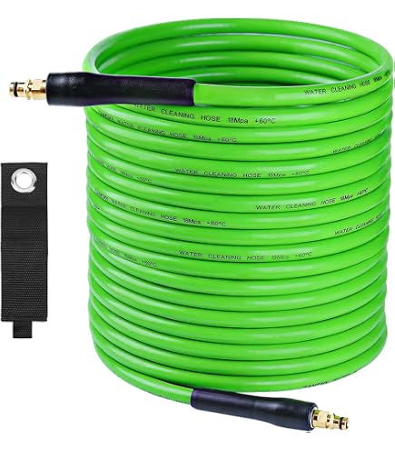 Tuyau Haute Pression Kärcher 10m 250Bar | Raccord Rotatif AVS | Manchon Anti-pliage | DN6 155°C