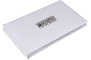 Metal Planet Ltd Photo Album for Baby's Scan Pictures - White