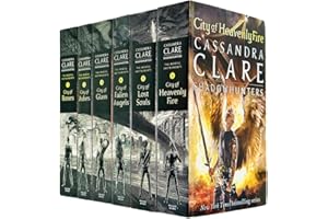 The Mortal Instruments 6 Books Collection Set By Cassandra Clare(City of Bones, City of Ashes, City of Glass, City of Lost Soul, City of Fallen Angels & City of Heavenly Fire)