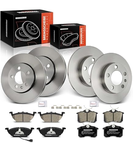 PowerSport Bremsen-Kit Für Mazda CX-7 (2007–2012) – Keramik-Beläge & Gebohrte Scheiben