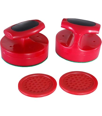 Bandito Air hockey puck low noise (quiet) in tournament size 70 mm, 24