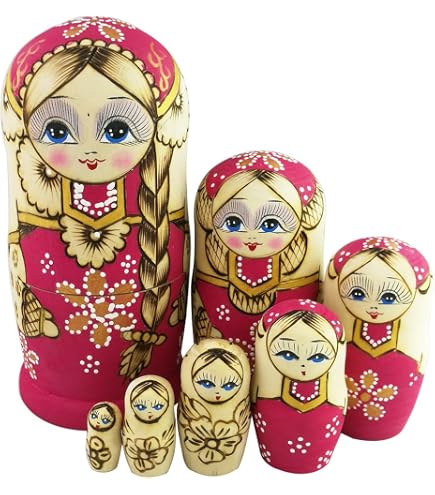 Poupées gigognes traditionnelles pour enfants Poupées gigognes Jouet en