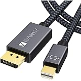 IVANKY Cavo Mini DisplayPort a DisplayPort [4K@60Hz] Cavo Mini DisplayPort/Thunderbolt to DisplayPort Compatibile con…