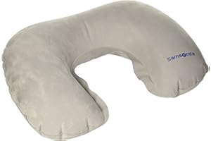 Samsonite Global Travel Accessories - Oreiller de Voyage Gonflable, 36 cm, Gris (Graphite)