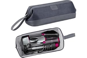 BUBM Przenośna Podróżna Torba do Przechowywania, Kompatybilna z Suszarką Dyson Supersonic, Airwrap Styler, Corrale Prostownicą, Shark Flexstyle, Systemem Stylizacji