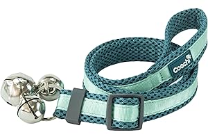 Coachi Puppy & Mini Toilet Training Bells - Suitable for Puppy or Newly Acquired Dogs, House Training, Stop Door Scratching, Easy to Use, Adjustable Height. Dog Accessory, Great for Clicker Training