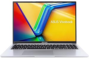 ‎ASUS ASUS Vivobook 16 M1605YA Laptop | 16" WUXGA 16:10 IPS Display | AMD Ryzen 5 7430U | 16GB RAM | 512GB SSD | AMD Radeon | Win11 Home | QWERTZ | Cool Silver