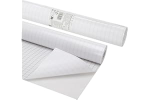 EXERZ Film adhésif pour couverture de livre - 33 cm x 10 m - Rouleau en plastique transparent et imperméable pour cahiers, fabrication d'étiquettes, artisanat et protection