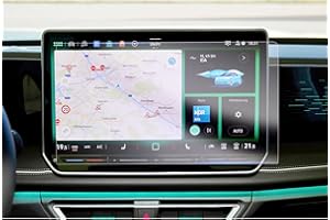 GAFAT [2 Stück] Kompatibel mit Neu VW Tiguan 3 2024 2025 15 Zoll Navigation Schutzfolie, Nano Displayschutzfolie für Neu 15" Discover Pro Max, Stoßfest, 6H Anti-Kratzen