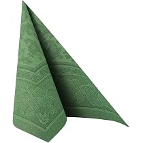 50 Servietten ROYAL Collection – 40x40 Cm, Bordeaux, 1/4-Falz, Stoffähnlich & Falbar