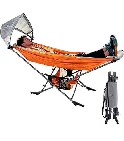 Hängematte Outdoor mit Gestell