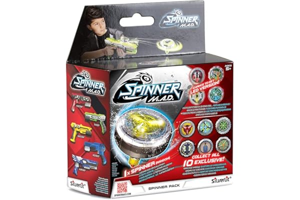 Rocco Giocattoli - Spinner Mad Toupie Surprise, 86340