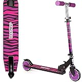 ozbozz sv13988 unicorn scooter with 2 light up wheels