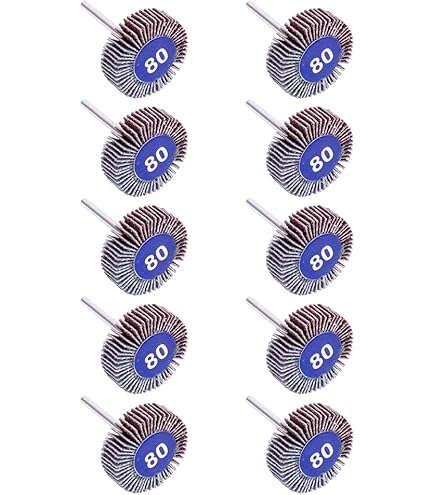Shitime 72 Pack Grinding Stone Set 1/8" Shank, Sanding Drill Bit For Rotary Tool Flap Wheel For Grinding, Polishing, Deburring Ferrous Metal(12/10/8/6/5 /4mm Bullet Shape
