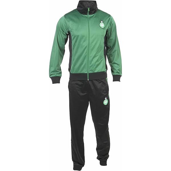 Vetement Fan Asse Pantalon Molleton Officiel ASSE - Homme - Coton Confortable - Collection Saint-Étienne St Etienne Foot
