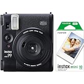 Instax Mini 99 Siyah Fotoğraf Makinesi ve 10'lu Film