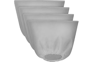 GUDOTRA 4 Pezzi Prefiltro per Aspiracenere Babycen Cenetop Cenehot Pro Aspiracenere Cenerix Cenerill PRCEN000/CF (grigio, 4 pezzi)