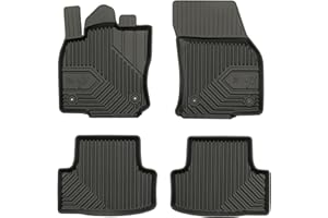 MOTOS Alfombrillas de Goma para Seat Ateca Desde 2016 Mejore la Comodidad de Sus Viajes con la Alfombra Antideslizante Car No.77- Alfombrillas de Coche para Varias Estaciones