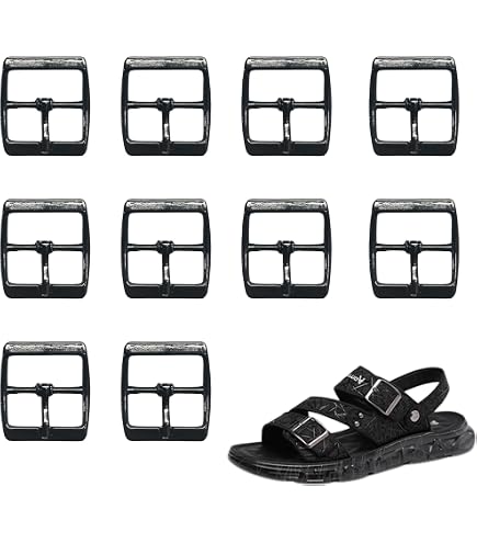Boucle De Ceinture En Fer Doré 25mm – Lot De 8, Pour Couture, Sacs, Remplacement