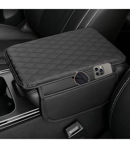 Leder Armlehne Für VW XL1 2013-2016 - Höhenverstellbare Aufbewahrungsbox