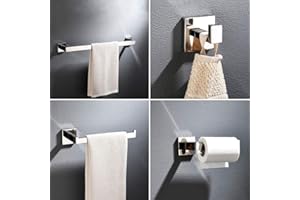 Timaco, set di accessori per il bagno, 4 pezzi.