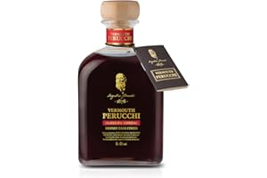 VERMOUTH PERUCCHI Selección Especial - Redondeado en Barricas de Brandy - Botella de Vermut Rojo de 1 L - 100% Elaborado en España - Selección Envejecido en Fudres