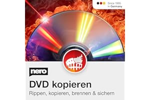 Nero DVD Kopieren und DVD Brennen | Nero Burning ROM 2026 | Brennprogramm | DVD Brenner Software | Brennen - Kopieren - Sichern | Unlimitierte Lizenz | 1 PC | Windows 11 / 10 / 8 / 7
