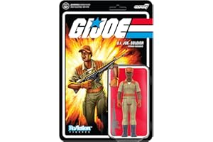 SUPER7 - G.I. Joe Female Combat Engineer Short Hair (Brown) 3.75 in Reaction Figure