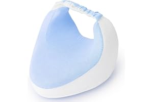 SEPSCO Almohada Piernas Dormir Lado, Cojin Ergoflex Rodillas Entre Viscoelastica Alineadora Ortopédica Almohada Ergonómica Con Ajustable Correas para Embarazadas Alivia Dolor de Espalda Cadera Ciatica