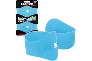 LACEEZE Max Bands – As Seen on Dragons' Den – Ribbed Technology – Secure Laces, Prevents Unraveling, Fits Shoe Size UK 6.5+, Ideal for Sports Shoes, Football, Rugby, Hockey
