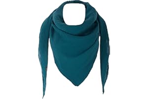 stylx XXL Tuch 23 Farben Farbwahl Halstuch Musselintuch Musselin Damen Damenhalstuch Dreieckstuch Schal Herren Männer Frauen Herrenhalstuch Dreieckig leicht (einlagig)