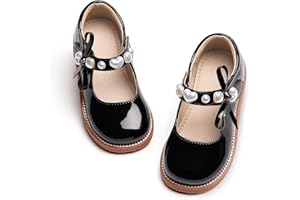 Kiderence Flache Abendschuhe für Mädchen, Schul-Oxford-Schuhe, Marry Jane (Kleinkind/Kleinkinder)