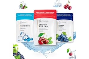 PERFEKTO24 Wunder Stuzzicadenti Aromatizzati – Set di 3 Confezioni - 100 Stuzzicadenti per Confezione - 3 Gusti Diversi - Ideale per Rinfrescare l'Alito e Uso Quotidiano