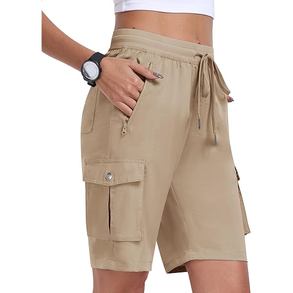 Bermuda Cargo Donna Pantaloncini Cargo Donna ORANDESIGNE Vita