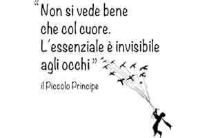 Adesivi da Parete bambini favole cameretta Adesivi Murali Scritte e Frasi Favole Decorazione Murale Asilo Nido Camera da Letto Cameretta (SMALL 50 X 50 CM.) Adesivo4You ®