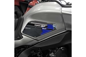 labelbike - Pegatinas 3D Protección Lateral Depósito compatibles con Yamaha Tracer 9 GT Azul