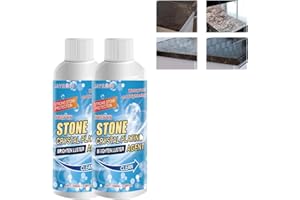 AEBDGDD Stone Nano Crystal-Plating Agent, Nanokristall-Beschichtungsmittel für Fliesen, Fliesenboden Kratzer-Reparatur und Reinigungsmittel, Marble Stone Cleaning and Polishing Agent 100ml (2PC)