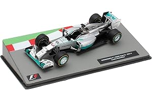 OPO 10 - Voiture Miniature Formule 1 1/43 Compatible avec Mercedes F1 W05 Hybrid - Lewis Hamilton - 2014 - F1 FD014