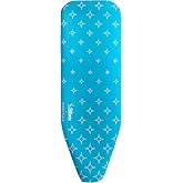Silva Aura &Uuml;t&uuml; Masası Kılıfı - 50 x 140 cm Tek &Ouml;l&ccedil;&uuml;, Standart &Uuml;t&uuml; Masaları İ&ccedil;in, &Ccedil;evresi Lastikli, 250 Derece Isıya Dayanıklı