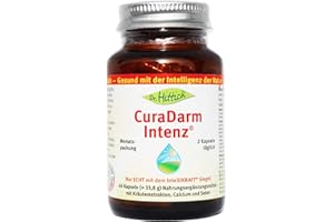 CuraDarm Intenz - 60 Darm-Kapseln mit Calcium zur normalen Funktion der Verdauungsenzyme - Von Dr. Hittich