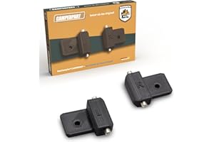 MaJoCompTec® CAMPERPART zapasowa prowadnica do prowadnicy teleskopowej Remis, część zamienna do przyczepy kempingowej, kabiny kierowcy, zaciemnienie do Fiat Ducato, Ford Transit, MB Sprinter, Renault