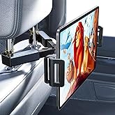 HyMark Araba Kafalık 12.9 İn&ccedil; Ara&ccedil; Arka Koltuk Evrensel Tablet ve Telefon Tutucu 360&deg; D&ouml;nebilir